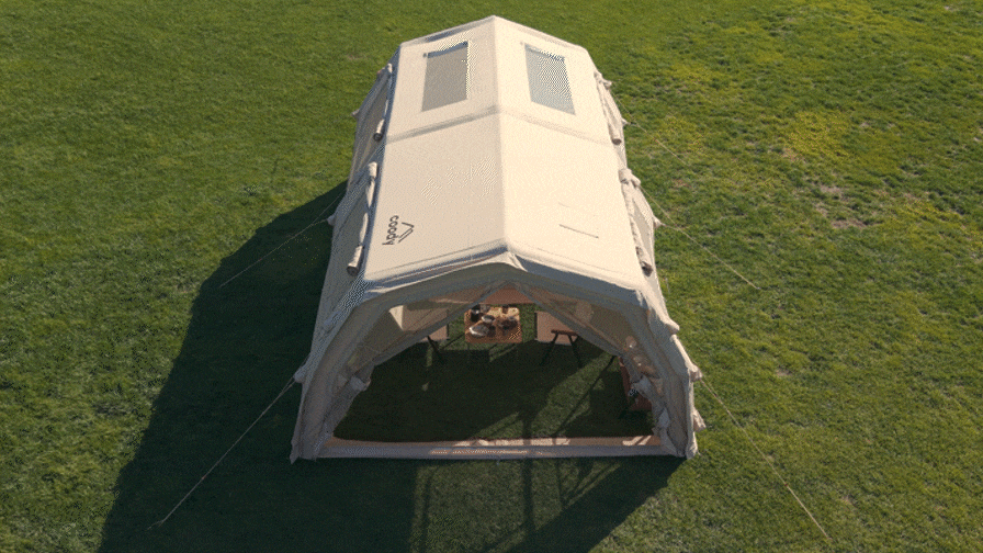 Tienda de campaña inflable Coody Air Tent 17.2 - Familia PRO