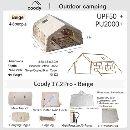 Coody Air Tent 17.2 - Familia Inflatable Tent