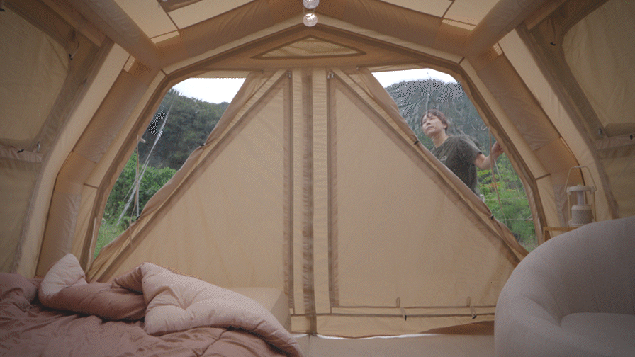 Tienda de campaña inflable Coody Air Tent 17.2 - Familia PRO