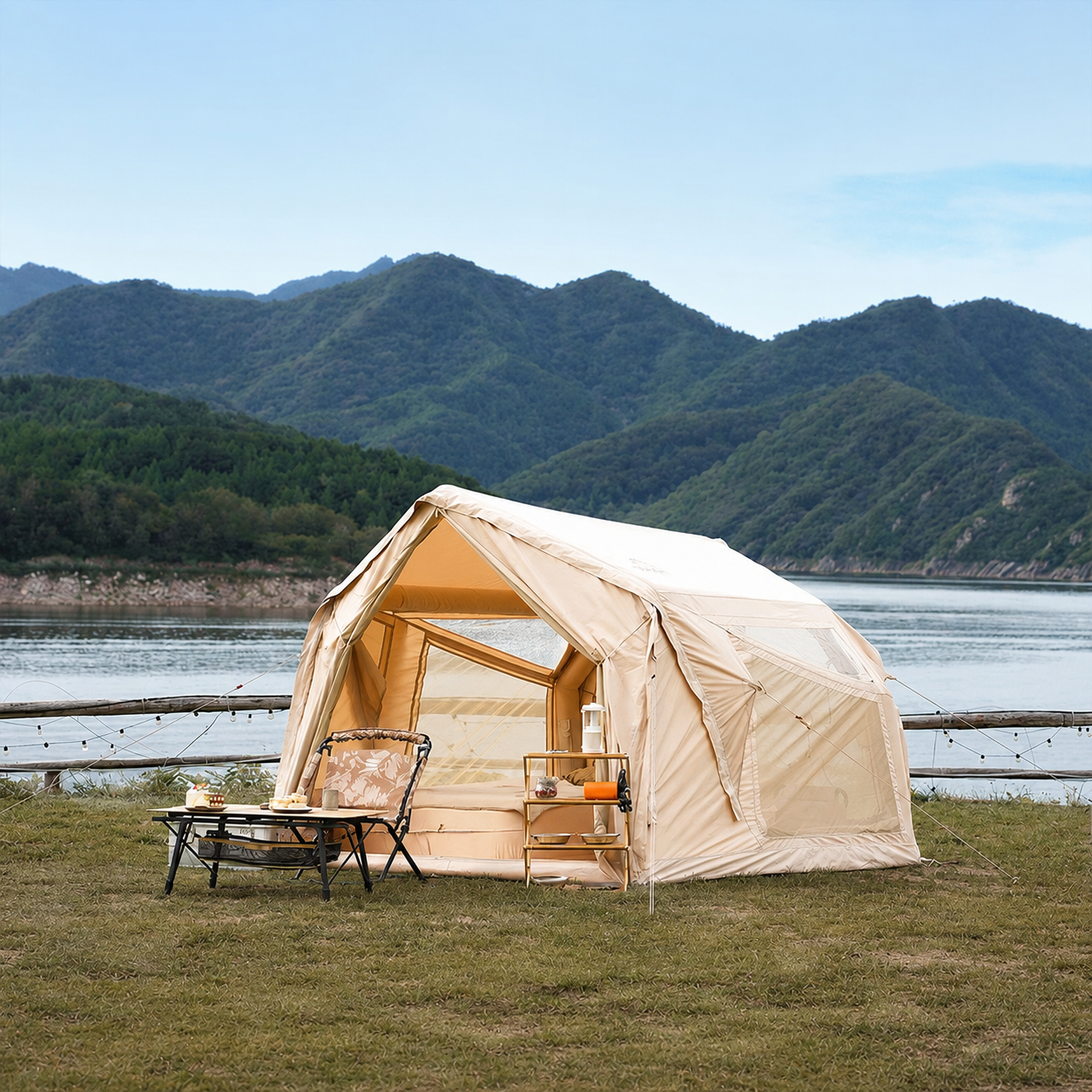 Tienda de campaña inflable Coody Air Tent 17.2 - Familia