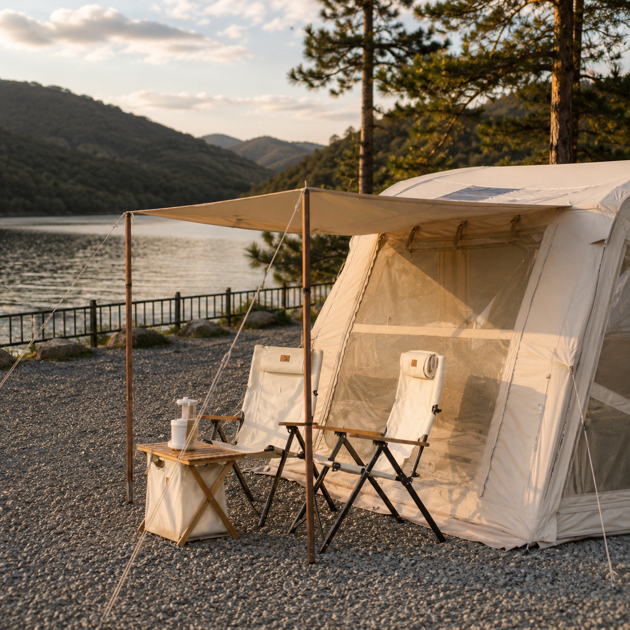 Tienda de campaña inflable Coody Air Tent 13.6