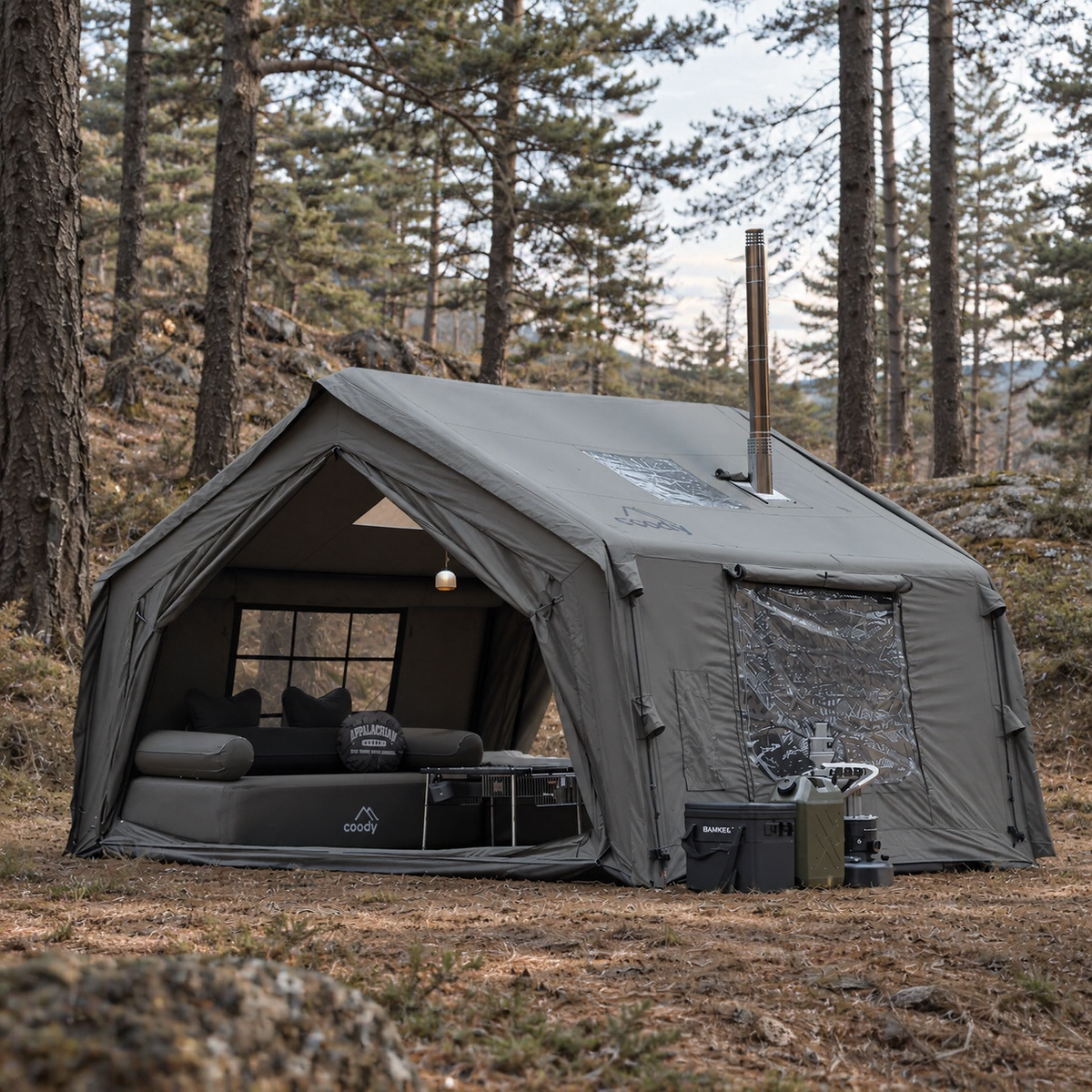 Tienda de campaña inflable Coody Air Tent 10.0