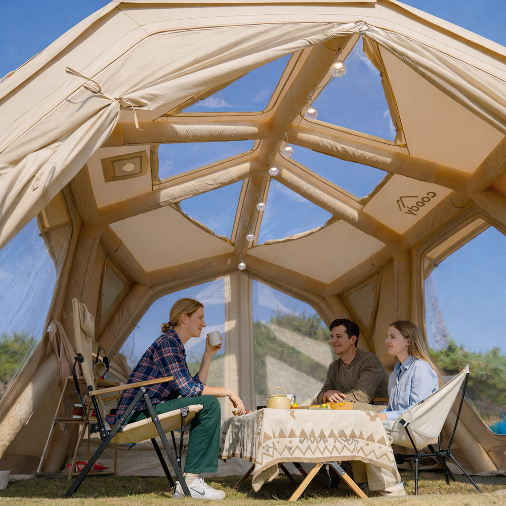 Tienda de campaña inflable Coody Air Tent 13 - Hub Shelter PRO